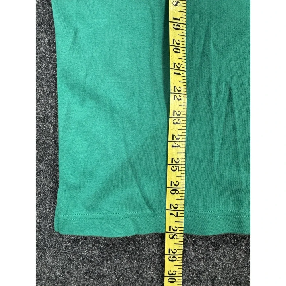 VTG Polo Ralph Lauren Big Pony #3 Polo Shirt Green Youth XL Boys Cotton